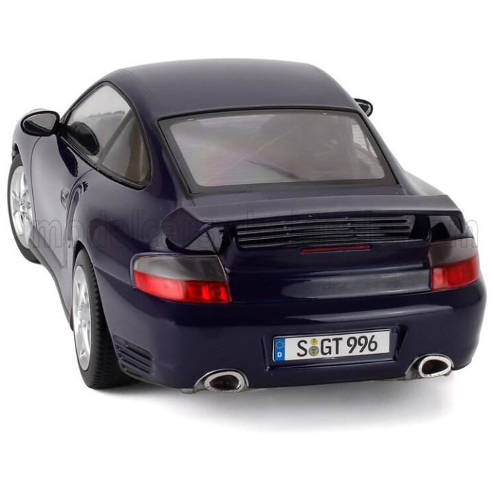 KK SCALE PORSCHE 911 996 GT2 COUPE 2001 - BLUE 1/18
