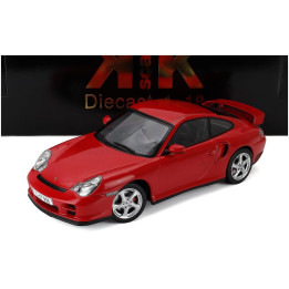 KK SCALE PORSCHE 911 996 GT2 COUPE 2001 - RED 1/18