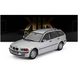 KK SCALE BMW 3-SERIES (E46) TOURING SW STATION WAGON 1999 - SILVER 1/18