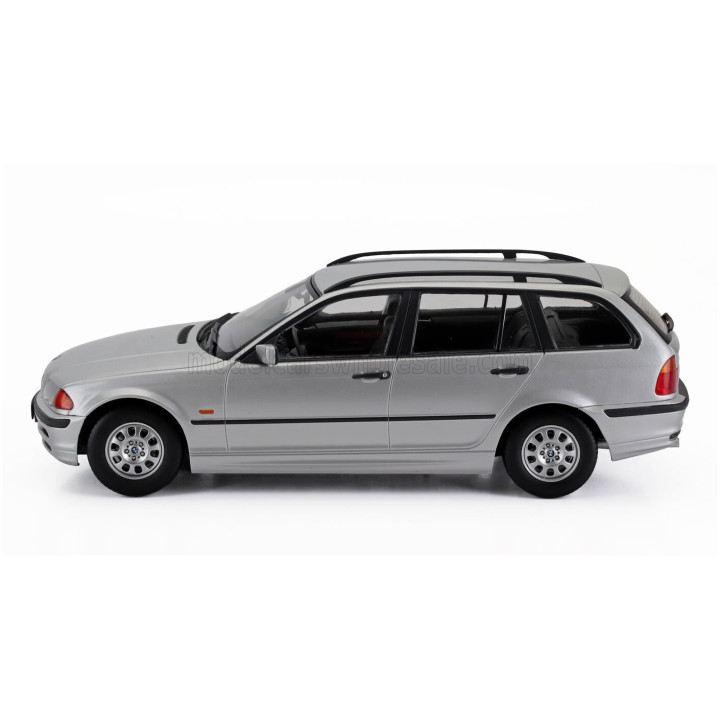 KK SCALE BMW 3-SERIES (E46) TOURING SW STATION WAGON 1999 - SILVER 1/18