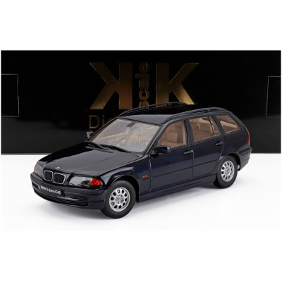 KK SCALE BMW 3-SERIES (E46) TOURING SW STATION WAGON 1999 - BLUE 1/18