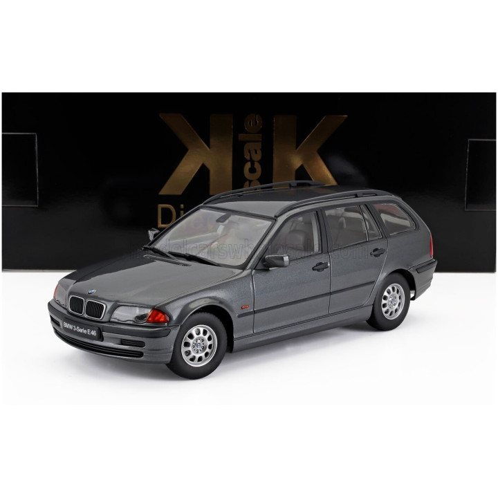 KK SCALE BMW 3-SERIES (E46) TOURING SW STATION WAGON 1999 - GREY 1/18