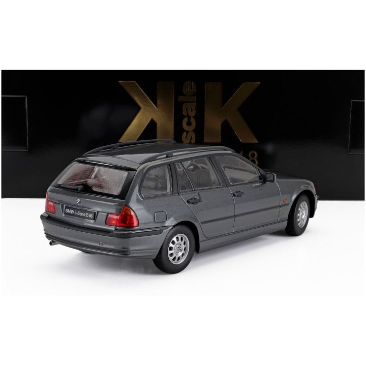 KK SCALE BMW 3-SERIES (E46) TOURING SW STATION WAGON 1999 - GREY 1/18