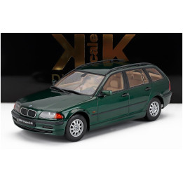 KK SCALE BMW 3-SERIES (E46) TOURING SW STATION WAGON 1999 - DARK GREEN 1/18