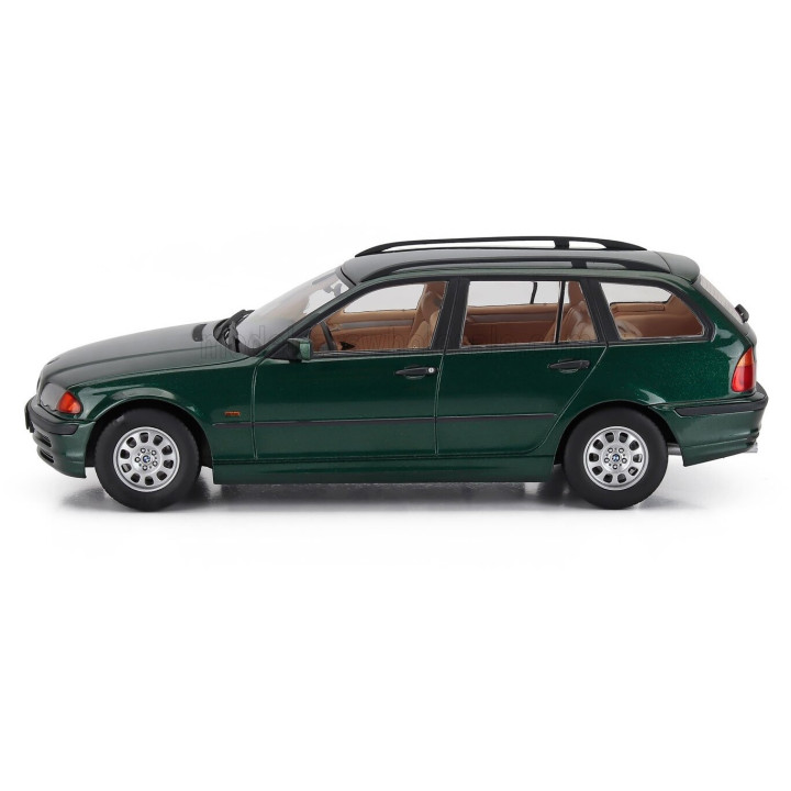 KK SCALE BMW 3-SERIES (E46) TOURING SW STATION WAGON 1999 - DARK GREEN 1/18
