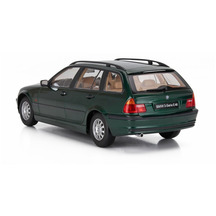 KK SCALE BMW 3-SERIES (E46) TOURING SW STATION WAGON 1999 - DARK GREEN 1/18