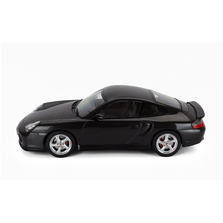 KK SCALE PORSCHE 911 996 TURBO COUPE 2000 - BLACK 1/18