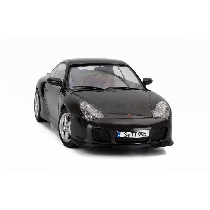 KK SCALE PORSCHE 911 996 TURBO COUPE 2000 - BLACK 1/18