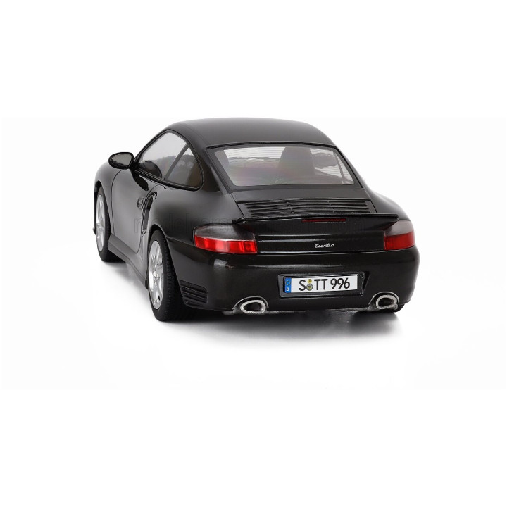 KK SCALE PORSCHE 911 996 TURBO COUPE 2000 - BLACK 1/18