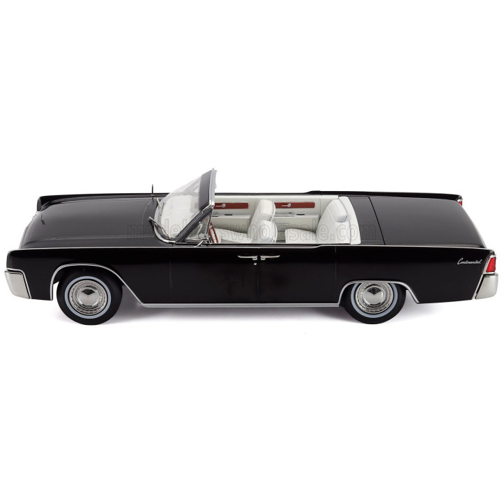 KK SCALE LINCOLN CONTINENTAL CABRIOLET 1963 - BLACK 1/18