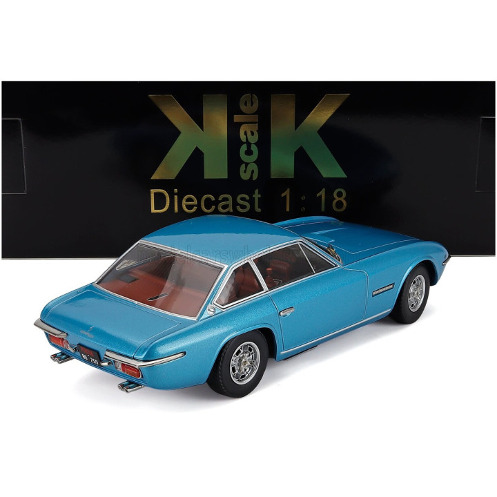 KK SCALE LAMBORGHINI ISLERO S 1969 - LIGHT BLUE 1/18