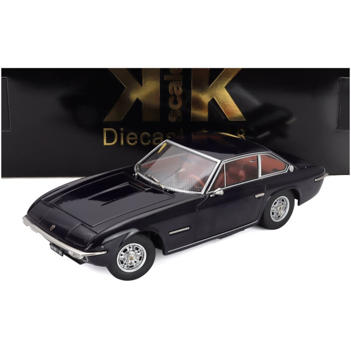 KK SCALE LAMBORGHINI ISLERO S 1969 - DARK BLUE 1/18