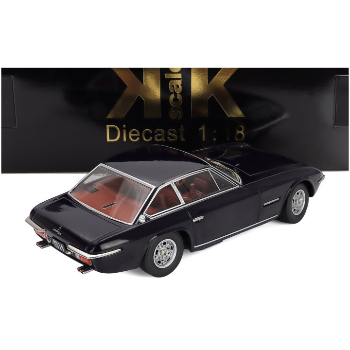 KK SCALE LAMBORGHINI ISLERO S 1969 - DARK BLUE 1/18