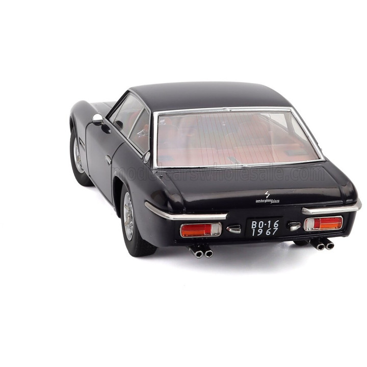 KK SCALE LAMBORGHINI ISLERO S 1969 - DARK BLUE 1/18