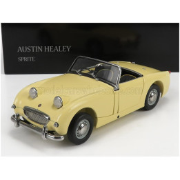 KYOSHO AUSTIN HEALEY SPRITE OPEN - SPIDER 1958 - PRIMROSE YELLOW 1/18