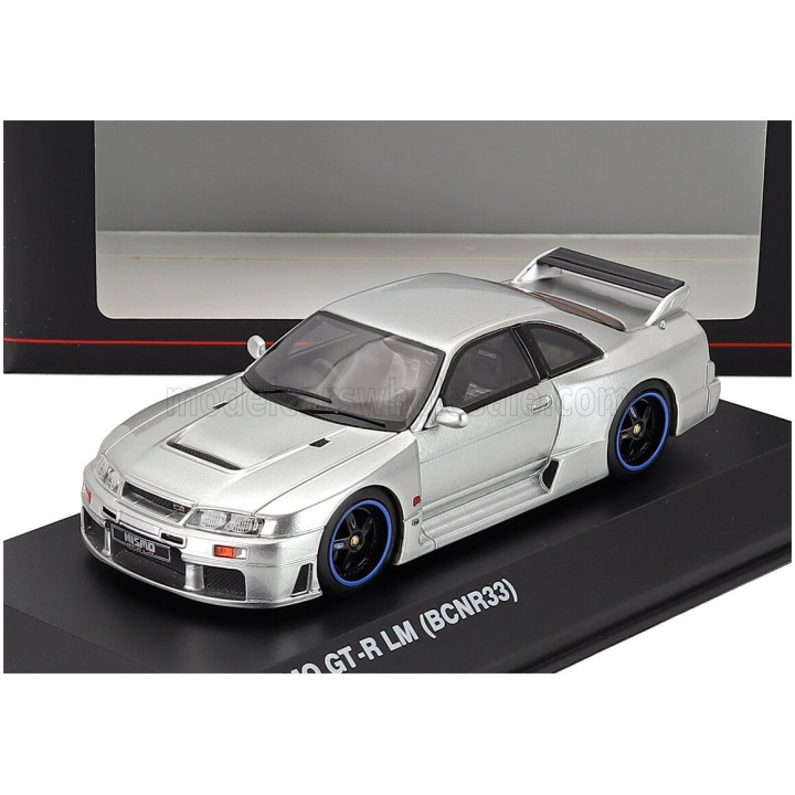 KYOSHO NISSAN NISMO GT-R LM (BCNR33) 1995 - MATT SILVER 1/43