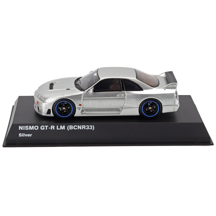 KYOSHO NISSAN NISMO GT-R LM (BCNR33) 1995 - MATT SILVER 1/43