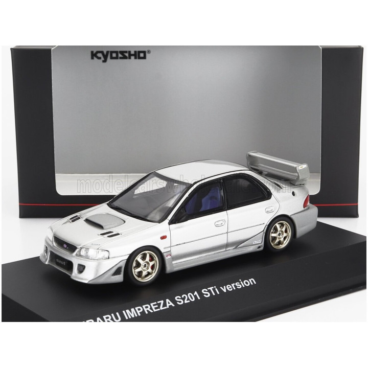 KYOSHO SUBARU IMPREZA (S201) 2007 - SILVER 1/43