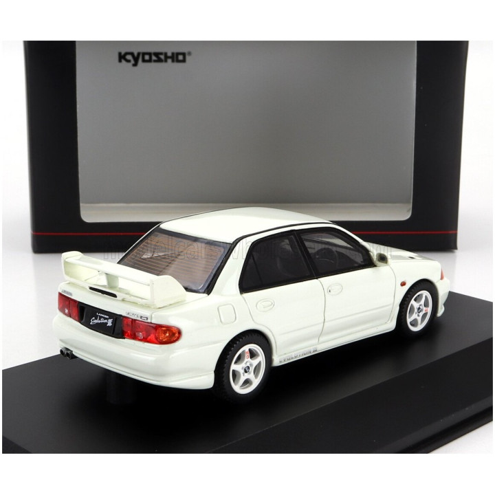 KYOSHO MITSUBISHI LANCER EVOLUTION III 1995 - WHITE 1/43