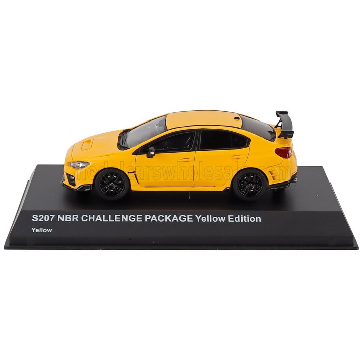 KYOSHO SUBARU S207 NBR CHALLENGE PACK 2015 - YELLOW 1/43