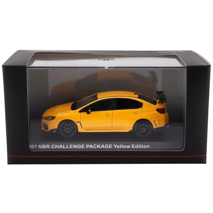 KYOSHO SUBARU S207 NBR CHALLENGE PACK 2015 - YELLOW 1/43