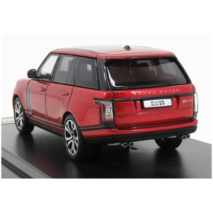 LCD MODEL LAND ROVER RANGE SV AUTOBIOGRAPHY DYNAMIC 2017 - RED 1/64
