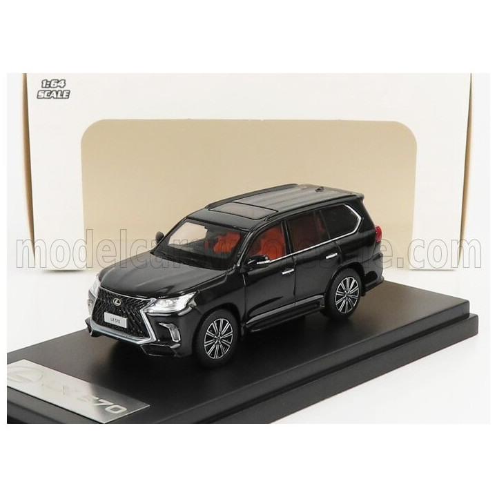 LCD MODEL LEXUS LX570 2018 - BLACK 1/64