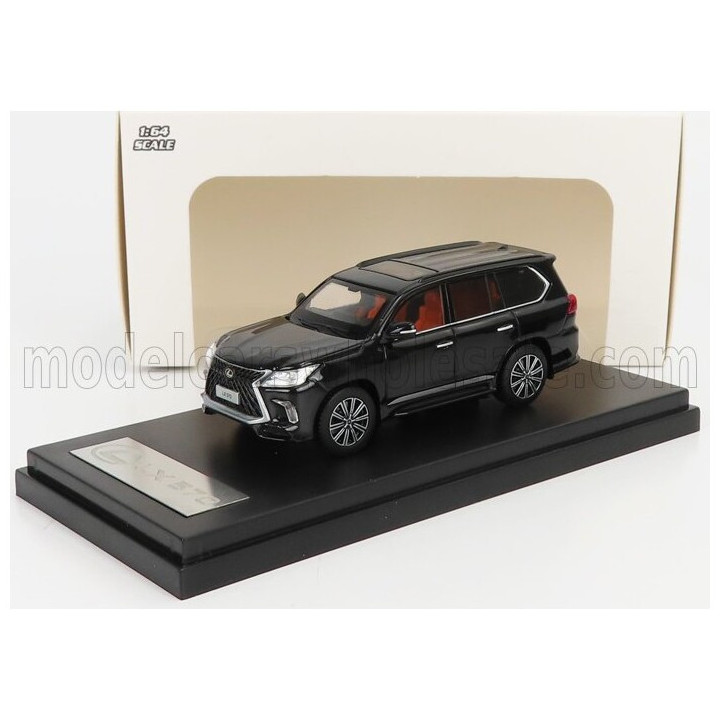 LCD MODEL LEXUS LX570 2018 - BLACK 1/64