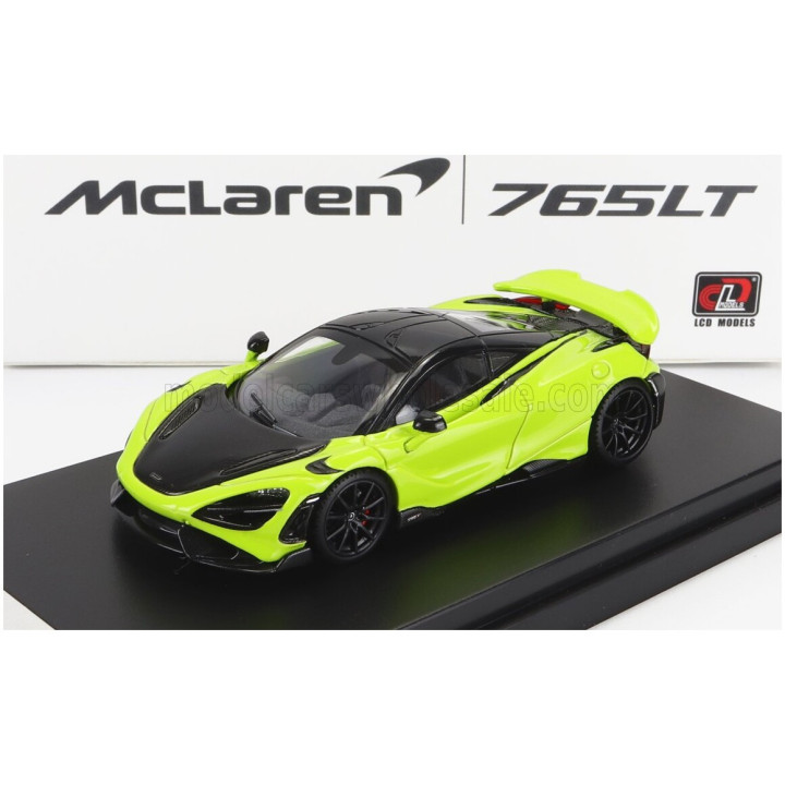 LCD MODEL McLAREN 765LT 2020 - MUSTARD YELLOW 1/64