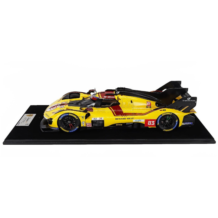 LOOKSMART FERRARI 499P 3.0L TURBO V6 TEAM AF CORSE N 83 WINNER 24h LE MANS 2025 ROBERT KUBICA - PHIL HANSON - YIFEI YE - WITH