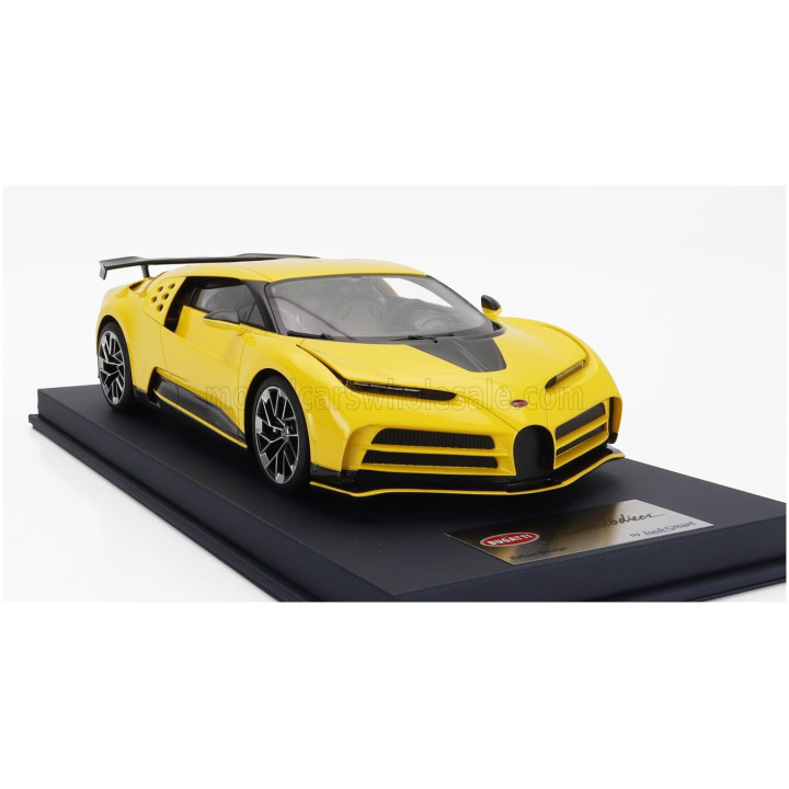 LOOKSMART BUGATTI CENTODIECI PRODUCTION VERSION 2023 - YELLOW 1/18