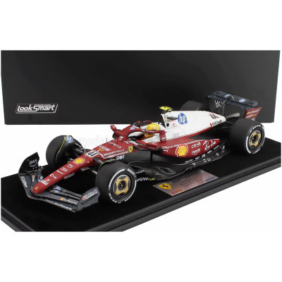 LOOKSMART FERRARI F1 SF-25 TEAM SCUDERIA FERRARI HP N 44 MONZA ITALY GP 2025 LEWIS HAMILTON - NIKI LAUDA 50th ANNIVERSARY WORLD
