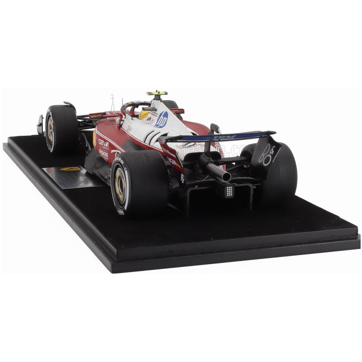 LOOKSMART FERRARI F1 SF-25 TEAM SCUDERIA FERRARI HP N 44 MONZA ITALY GP 2025 LEWIS HAMILTON - NIKI LAUDA 50th ANNIVERSARY WORLD