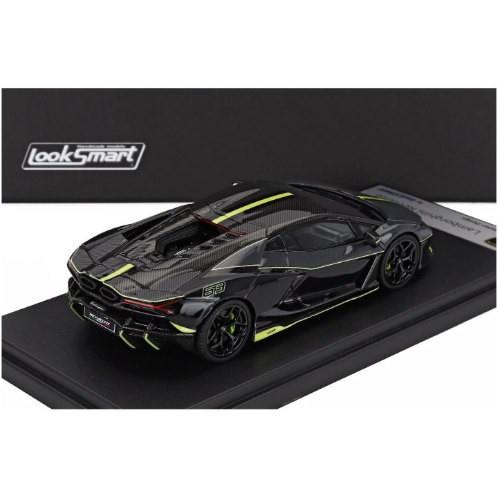 LOOKSMART LAMBORGHINI REVUELTO HYBRID N 63 2024 - GRIGIO TELESTO - GREY BLACK GREEN 1/43