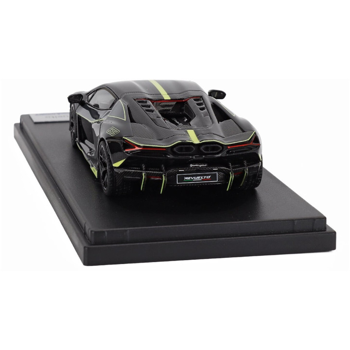 LOOKSMART LAMBORGHINI REVUELTO HYBRID N 63 2024 - GRIGIO TELESTO - GREY BLACK GREEN 1/43