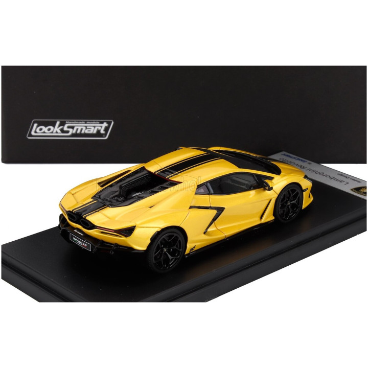 LOOKSMART LAMBORGHINI REVUELTO - 20th ANNIVERSARY CHINA - 2023 - GIALLO INTI - YELLOW BLACK 1/43