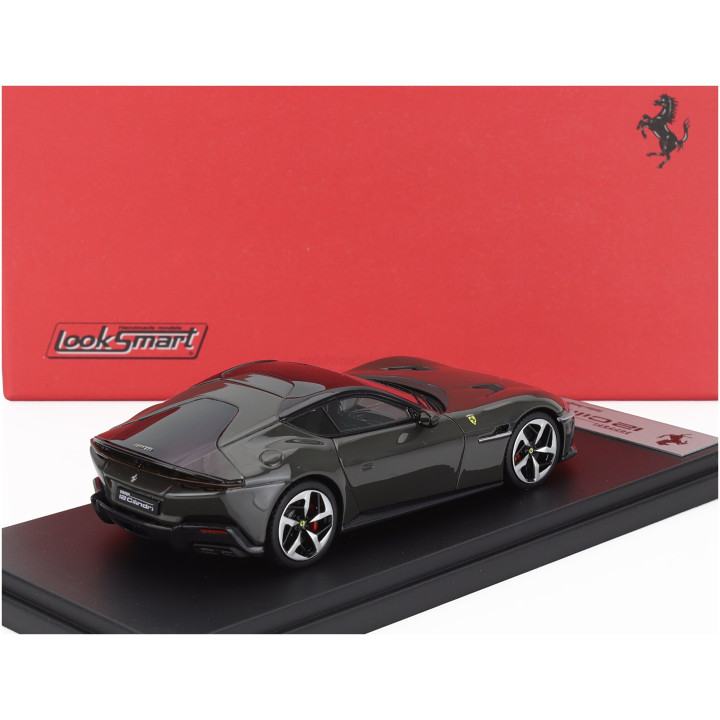 LOOKSMART FERRARI 12CILINDRI V12 830cv 2024 - GRIGIO SCURO 792 - GREY BLACK 1/43