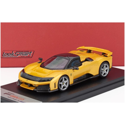 LOOKSMART FERRARI F80 2024 - GIALLO TRISTRATO - YELLOW MET BLACK 1/43