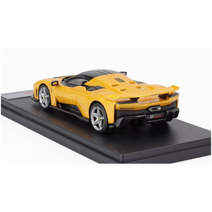 LOOKSMART FERRARI F80 2024 - GIALLO TRISTRATO - YELLOW MET BLACK 1/43