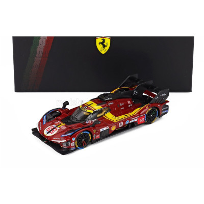 LOOKSMART FERRARI 499P 3.0L TURBO V6 TEAM FERRARI AF CORSE N 50 24h LE MANS 2025 ANTONIO FUOCO - MIGUEL MOLINA - NICKLAS