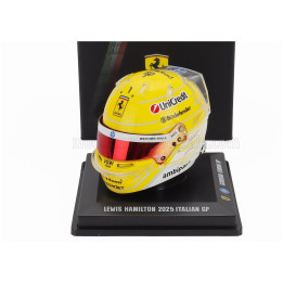LOOKSMART BELL HELMET CASCO HELMET F1 LEWIS HAMILTON TEAM FERRARI HP N 44 MONZA ITALY GP 2025 - NIKI LAUDA 50th ANNIVERSARY