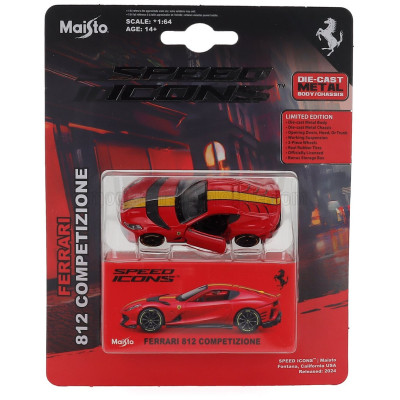 MAISTO FERRARI 812 COMPETIZIONE 2021 - RED 1/64