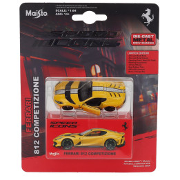 MAISTO FERRARI 812 COMPETIZIONE 2021 - YELLOW 1/64
