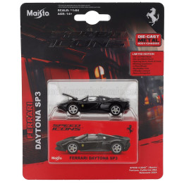 MAISTO FERRARI DAYTONA SP3 2022 - BLACK 1/64