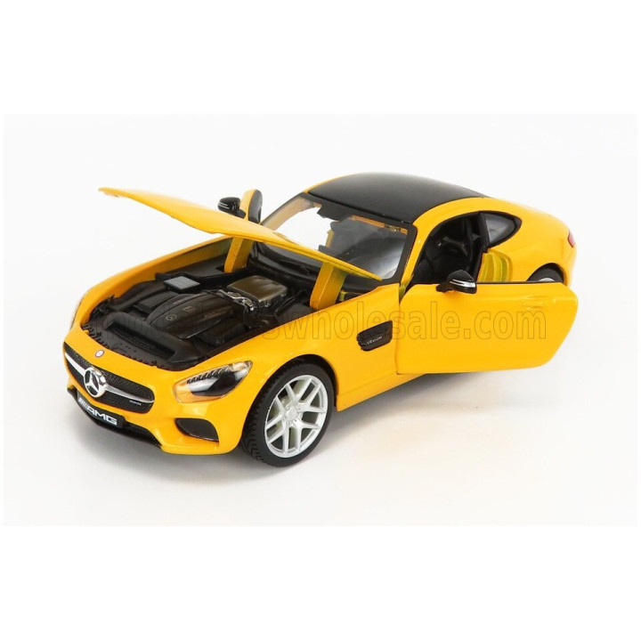 MAISTO MERCEDES BENZ GT-S AMG (C190) 2014 - YELLOW 1/24