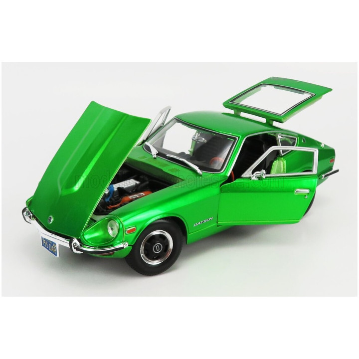 MAISTO NISSAN DATSUN 240Z COUPE 1971 - GREEN MET 1/18