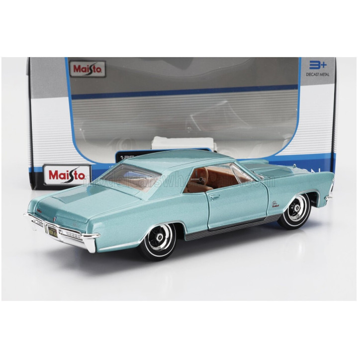 MAISTO BUICK RIVIERA 1965 - BLUE 1/26