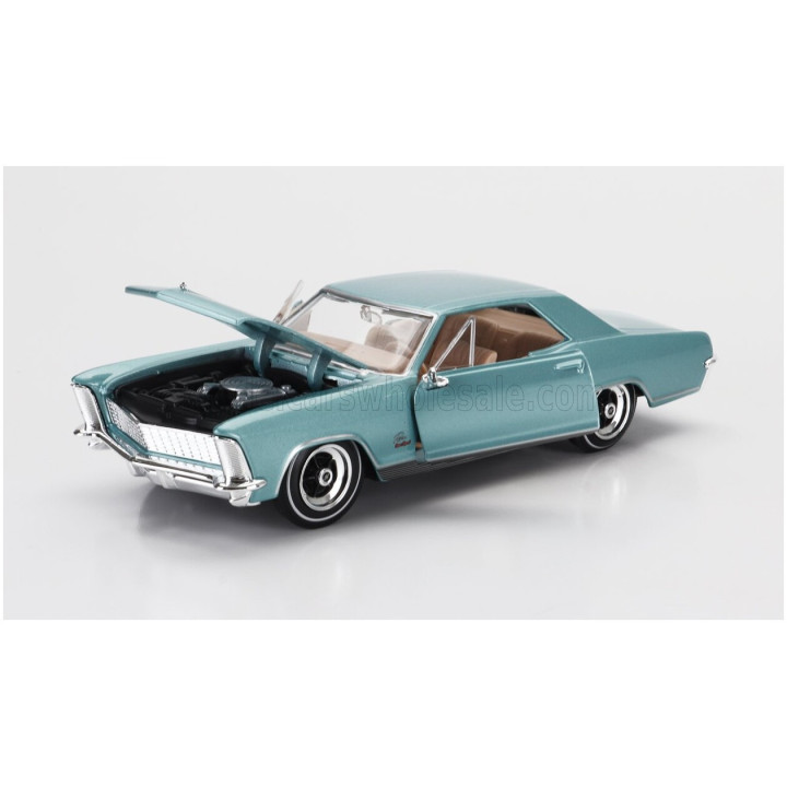 MAISTO BUICK RIVIERA 1965 - BLUE 1/26