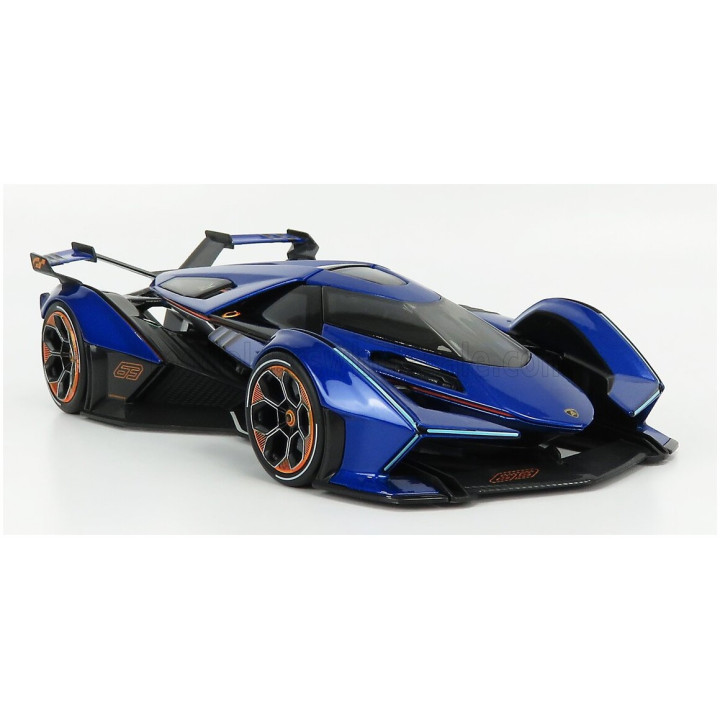 MAISTO LAMBORGHINI LAMBO V12 VISION GT N 63 GRAN TURISMO 2020 - BLUE MET 1/18