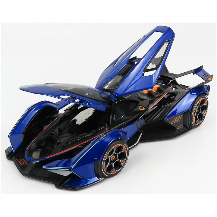 MAISTO LAMBORGHINI LAMBO V12 VISION GT N 63 GRAN TURISMO 2020 - BLUE MET 1/18